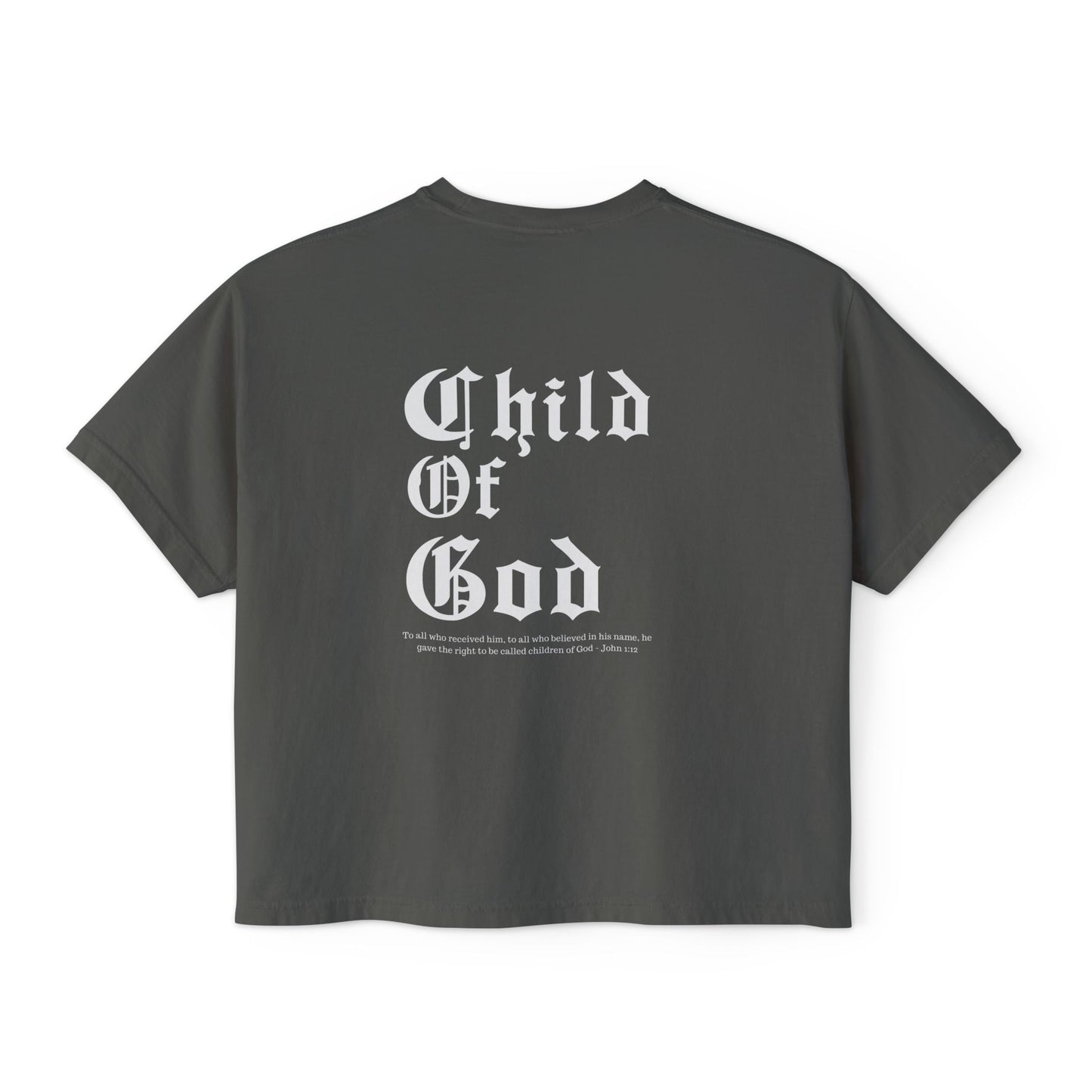 Child of God Box Tee - Women's T-Shirt, Christian T-Shirt, Motivational Tee