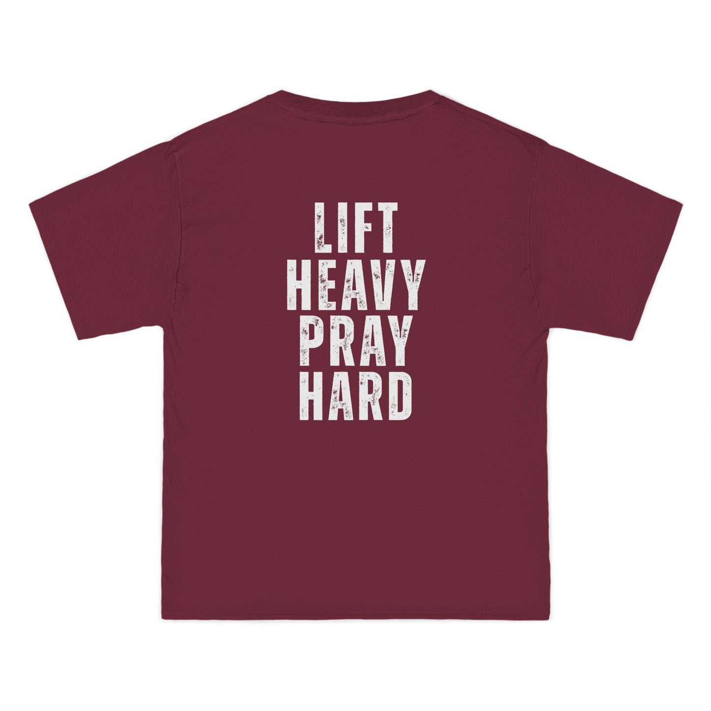 Pray Hard Gym T-Shirt — Faith & Fitness Workout Tee