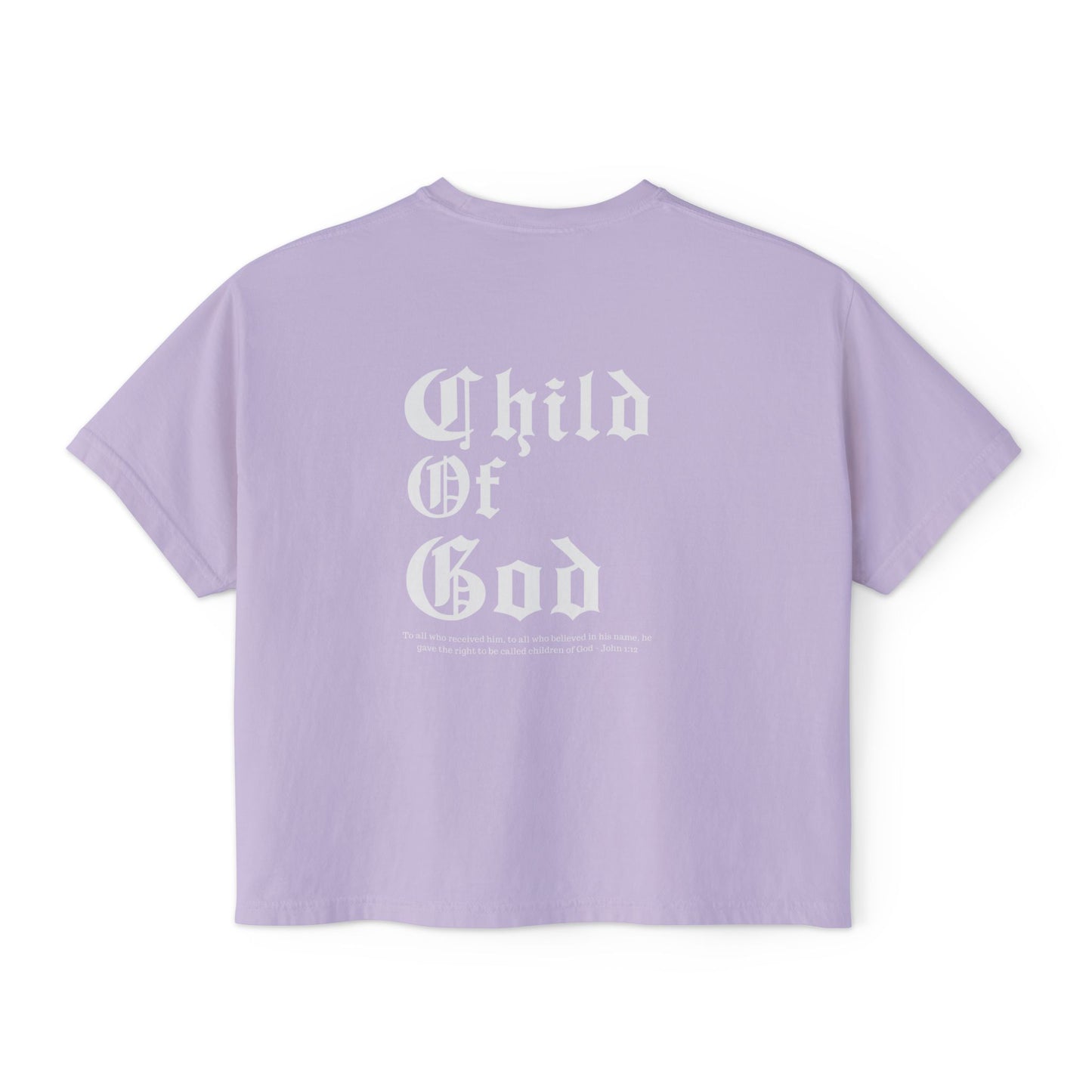 Child of God Box Tee - Women's T-Shirt, Christian T-Shirt, Motivational Tee