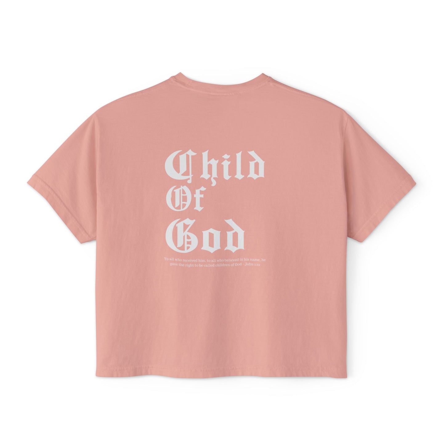Child of God Box Tee - Women's T-Shirt, Christian T-Shirt, Motivational Tee