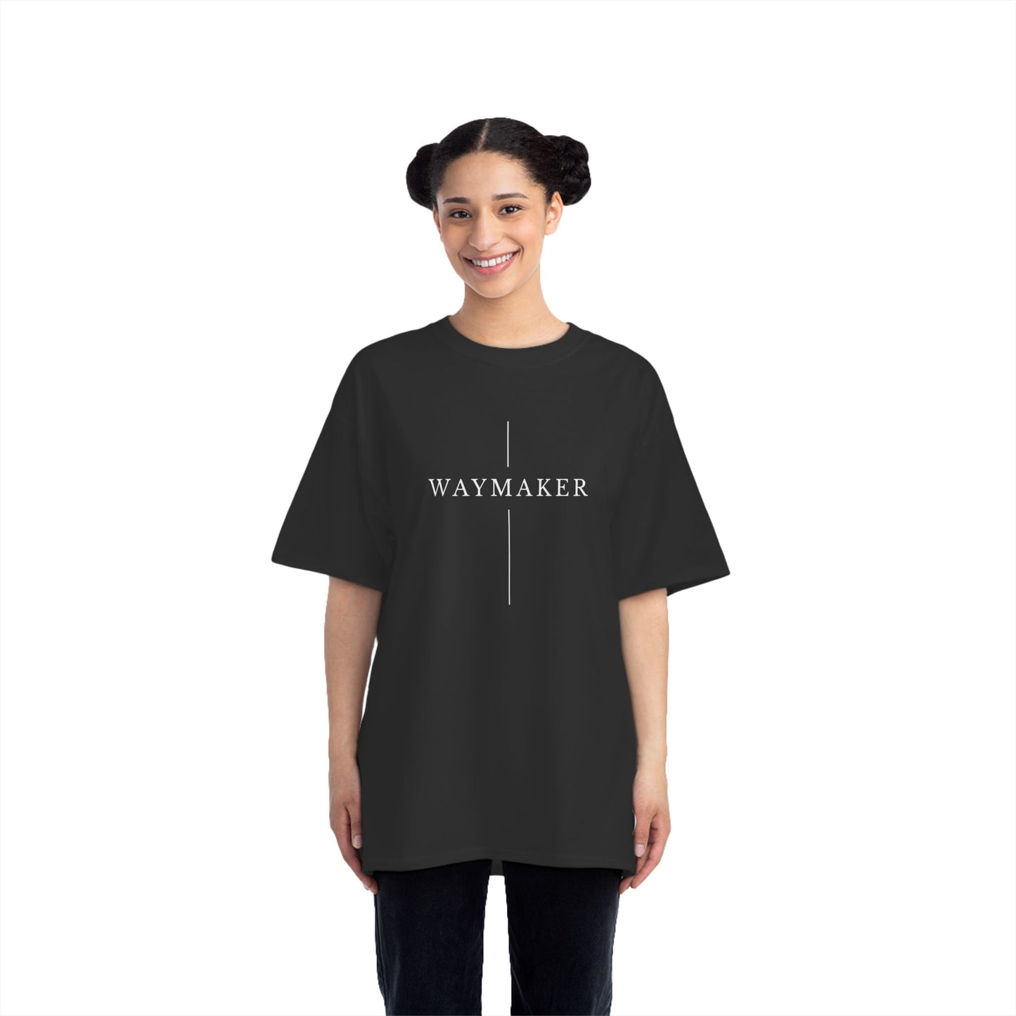 Black Waymaker Inspirational T-Shirt, Motivational Tee