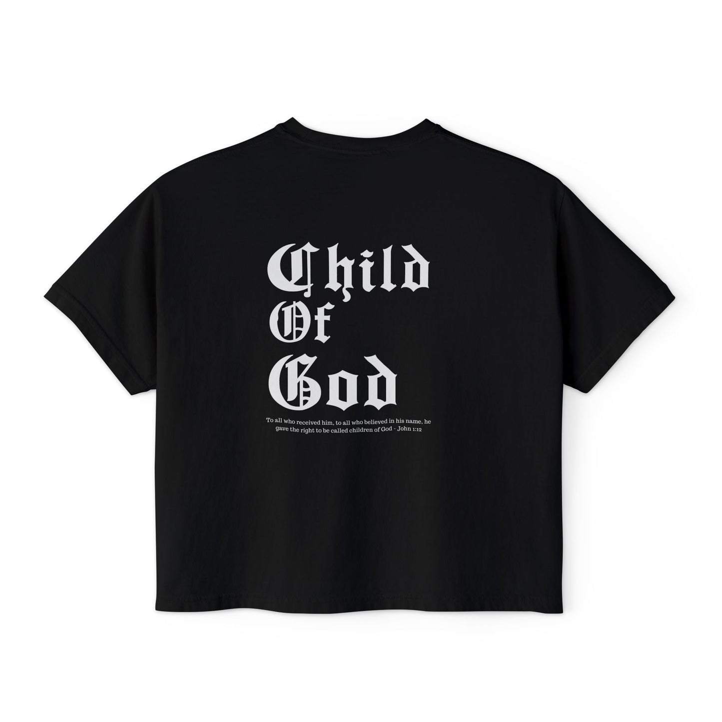 Child of God Box Tee - Women's T-Shirt, Christian T-Shirt, Motivational Tee