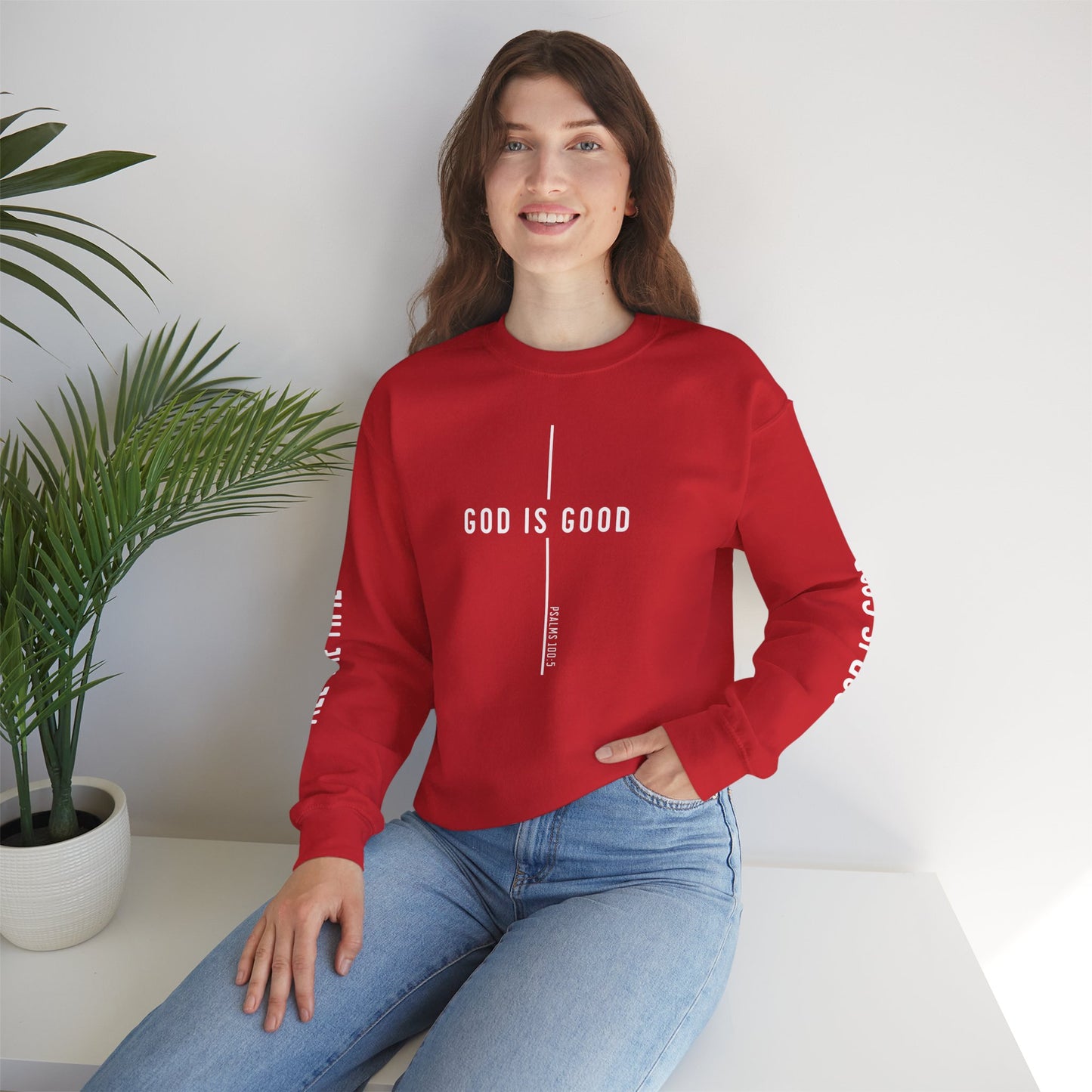 Good is Good Sweatshirt - Unisex Heavy Blend