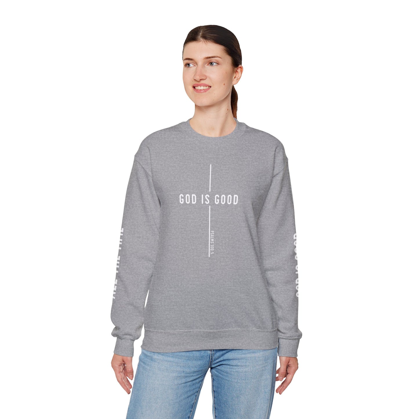 Good is Good Sweatshirt - Unisex Heavy Blend