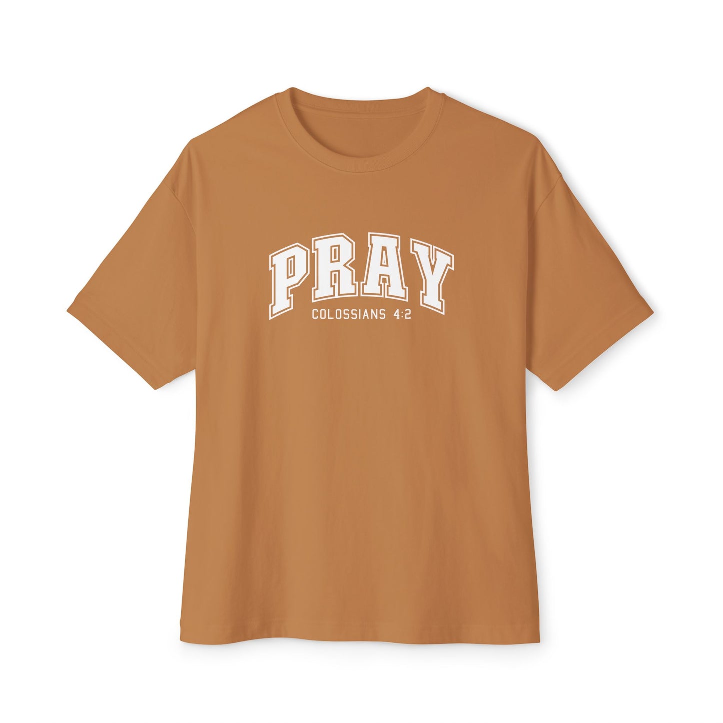 Pray Oversized Christian T-Shirt — Urban Inspirational Tee