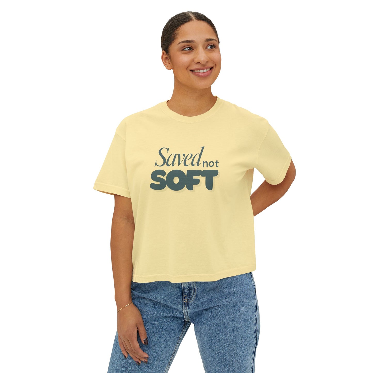 Saved not Soft Women's Tee, Christian Tshirt