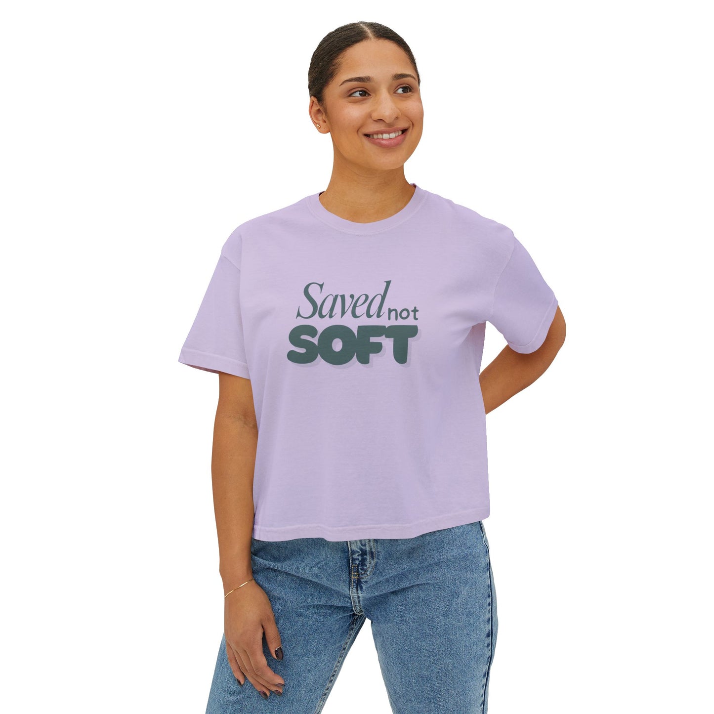 Saved not Soft Women's Tee, Christian Tshirt