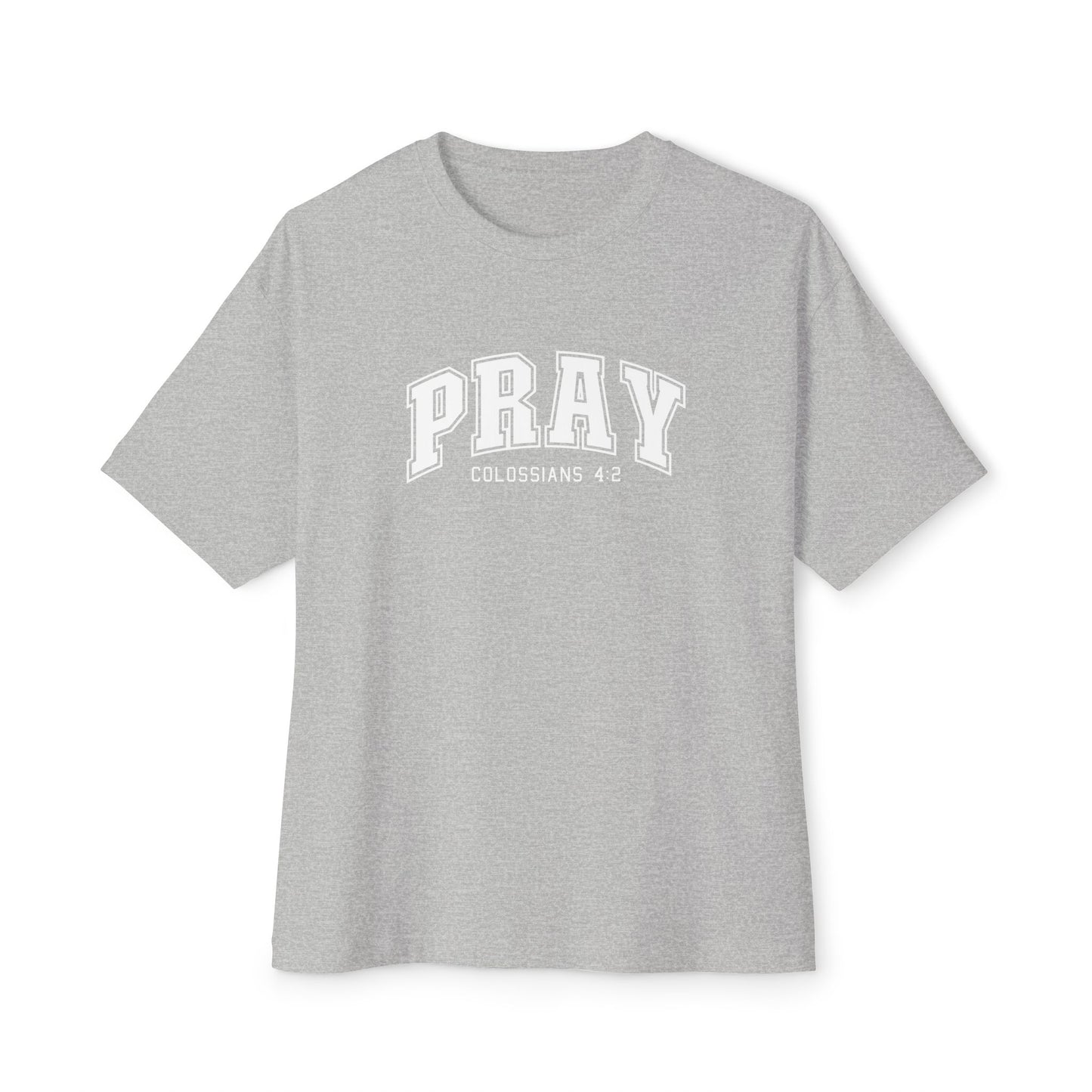 Pray Oversized Christian T-Shirt — Urban Inspirational Tee