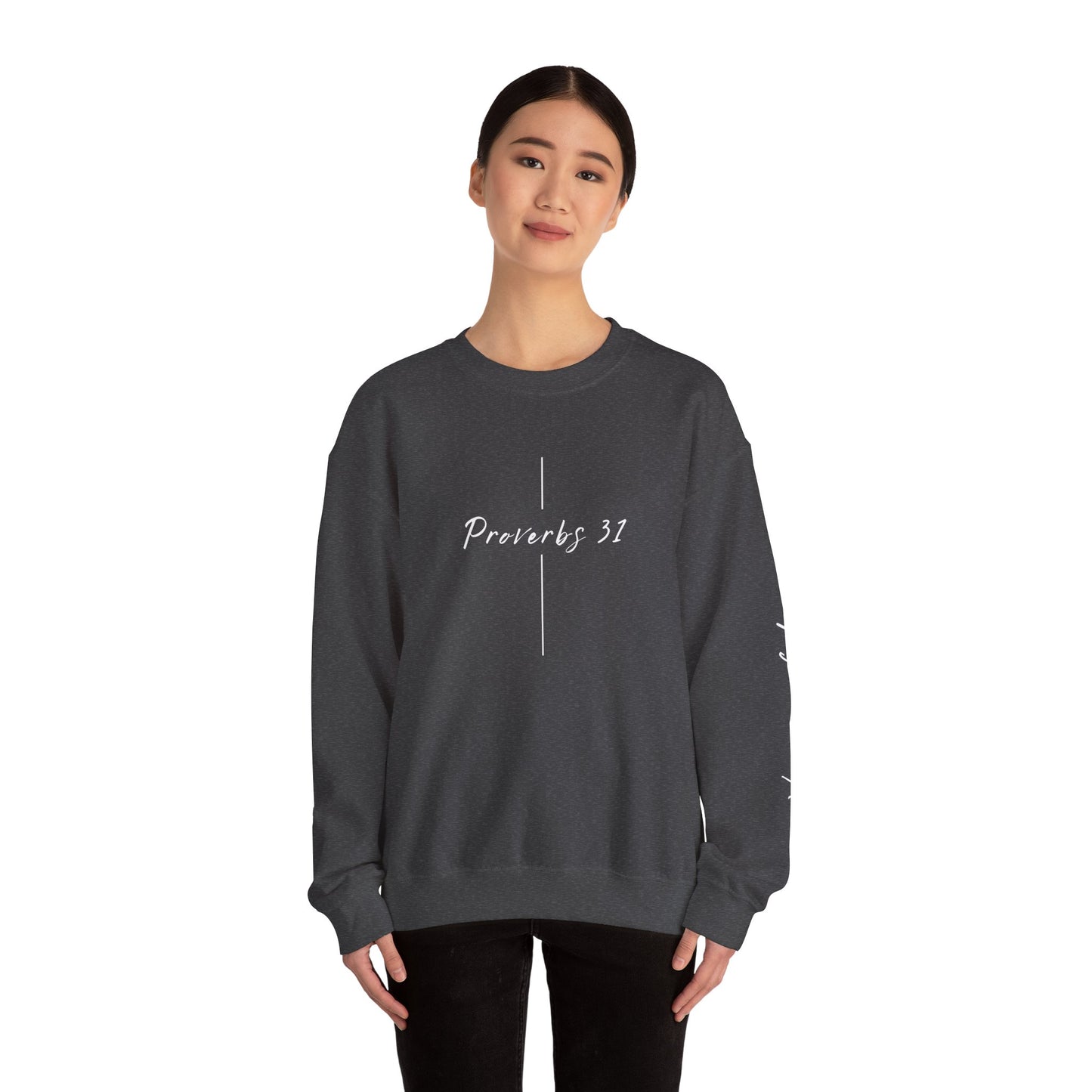 Proverbs 31 Sweatshirt crewneck. Faith Apparel