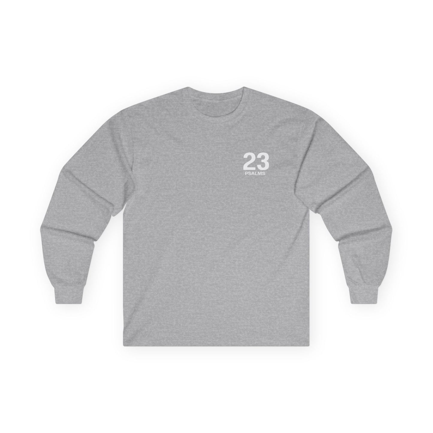 Psalms 23 Long Sleeve T-Shirt, Christian T-Shirt, Motivational Tee
