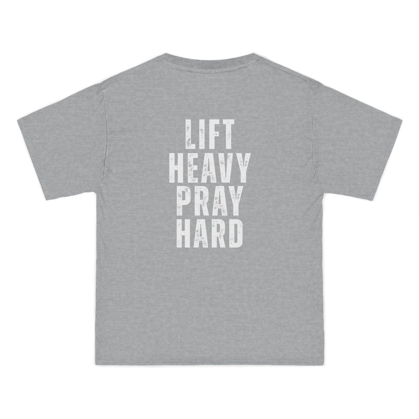 Pray Hard Gym T-Shirt — Faith & Fitness Workout Tee