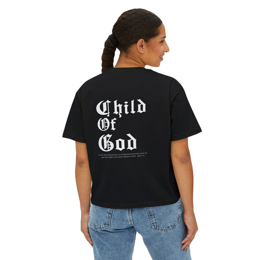 Child of God Box Tee - Women's T-Shirt, Christian T-Shirt, Motivational Tee