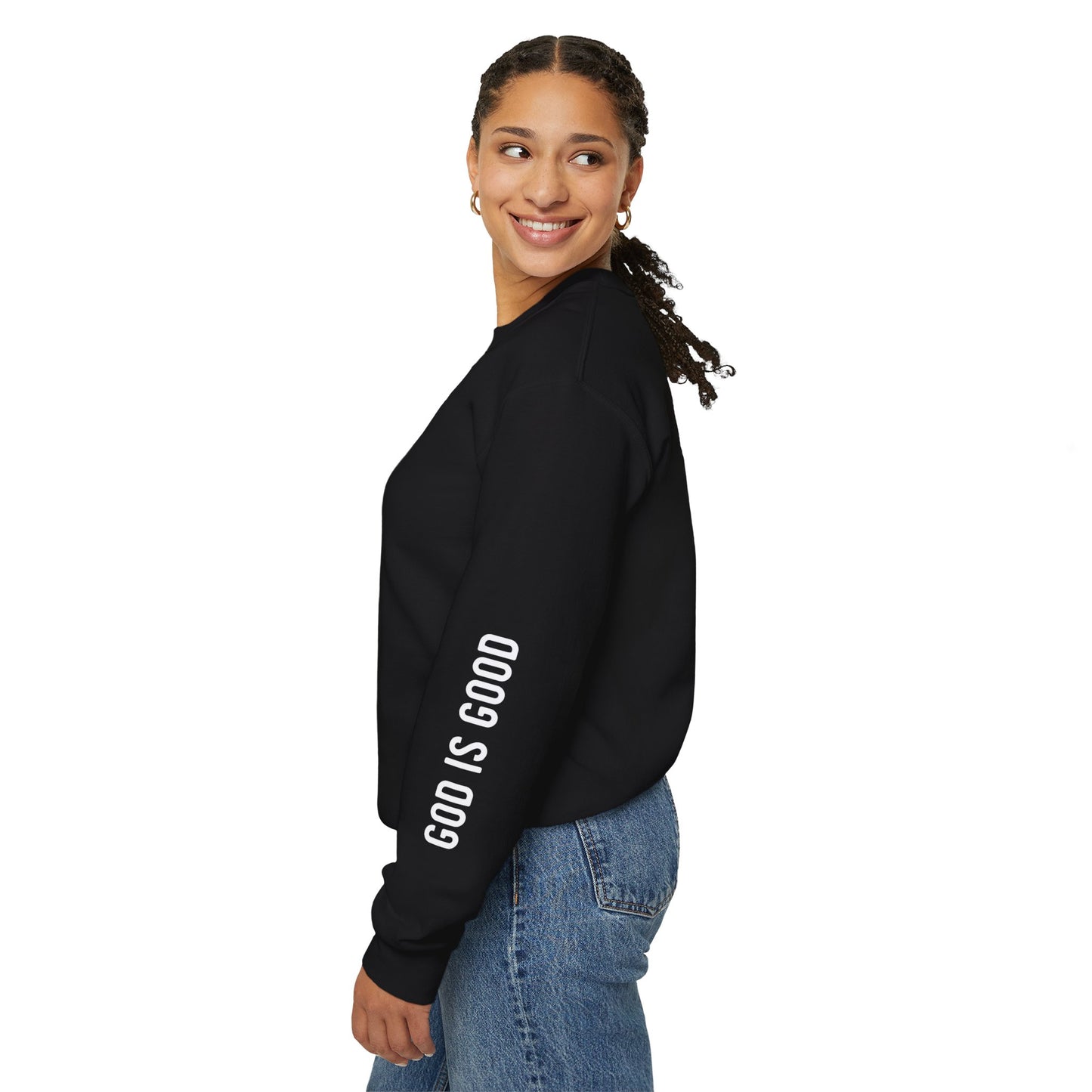 Good is Good Sweatshirt - Unisex Heavy Blend