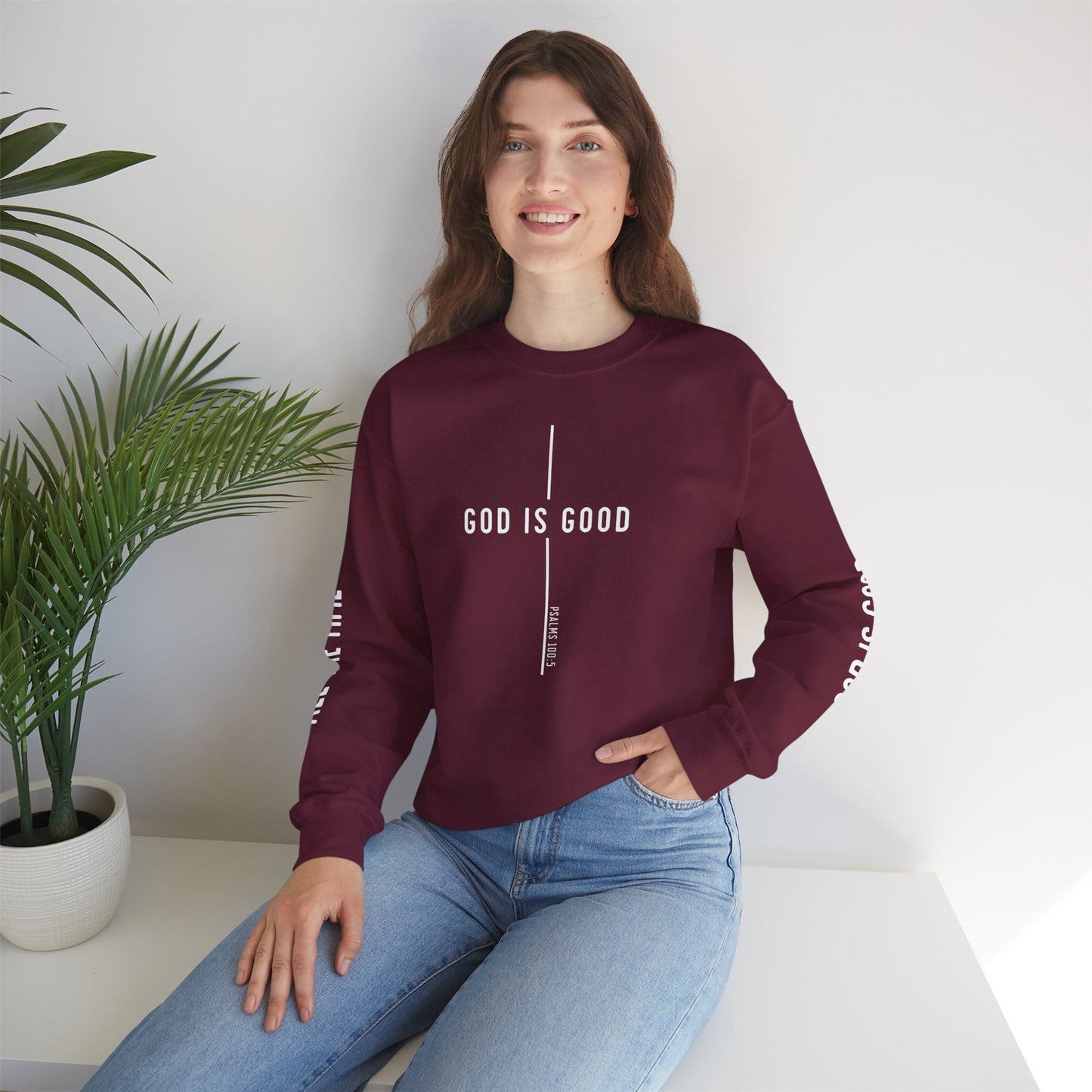 Good is Good Sweatshirt - Unisex Heavy Blend
