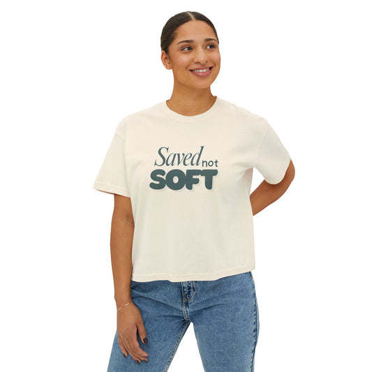 Saved not Soft Women's Tee, Christian Tshirt