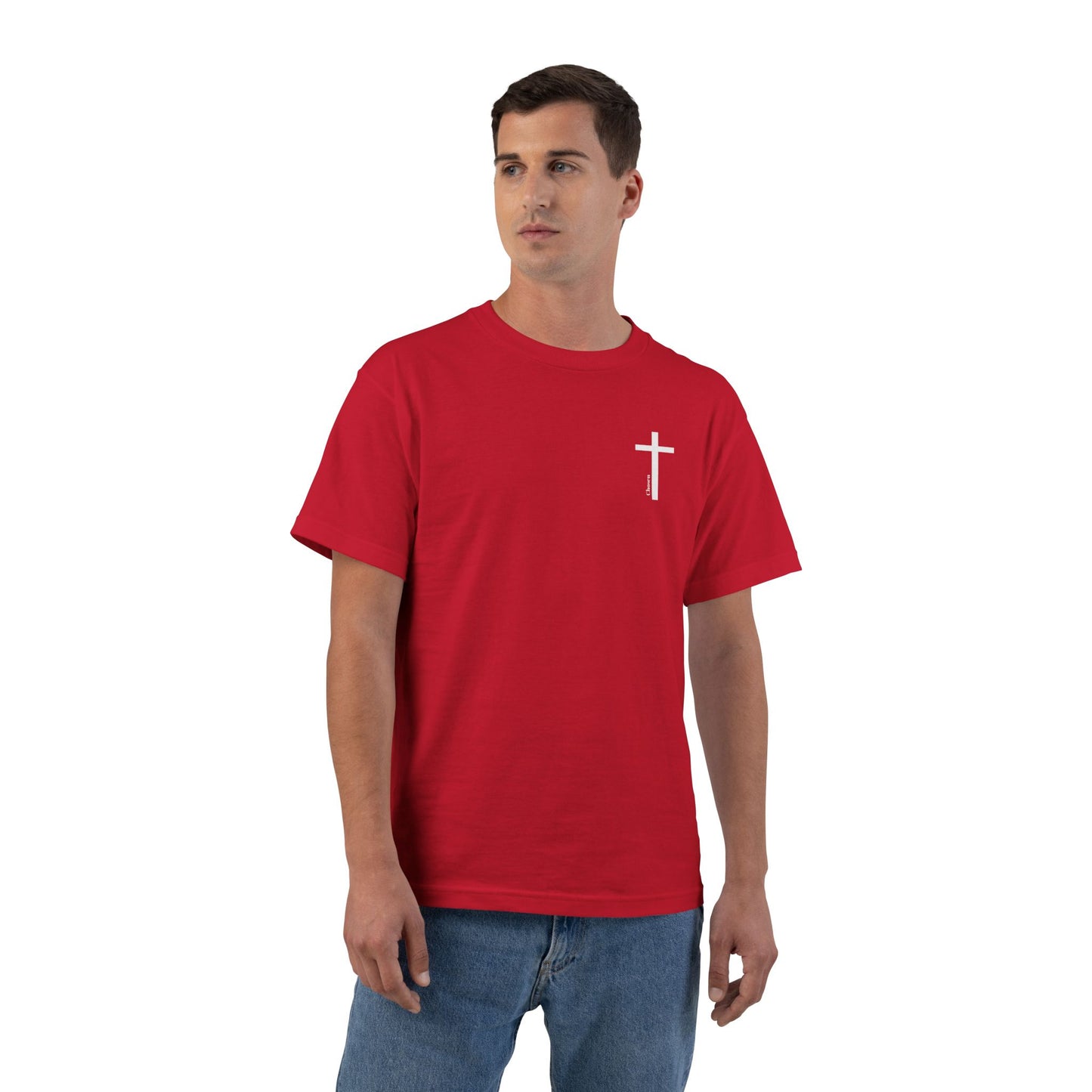 Christian T-Shirt — "God Says I Am Christian" Short Sleeve