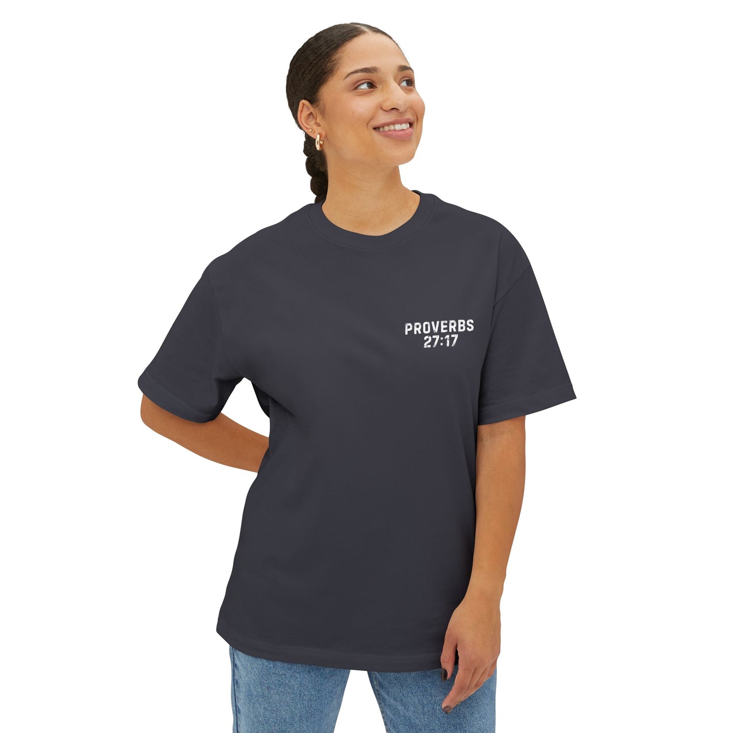Christian Proverbs 27:17 T-Shirt