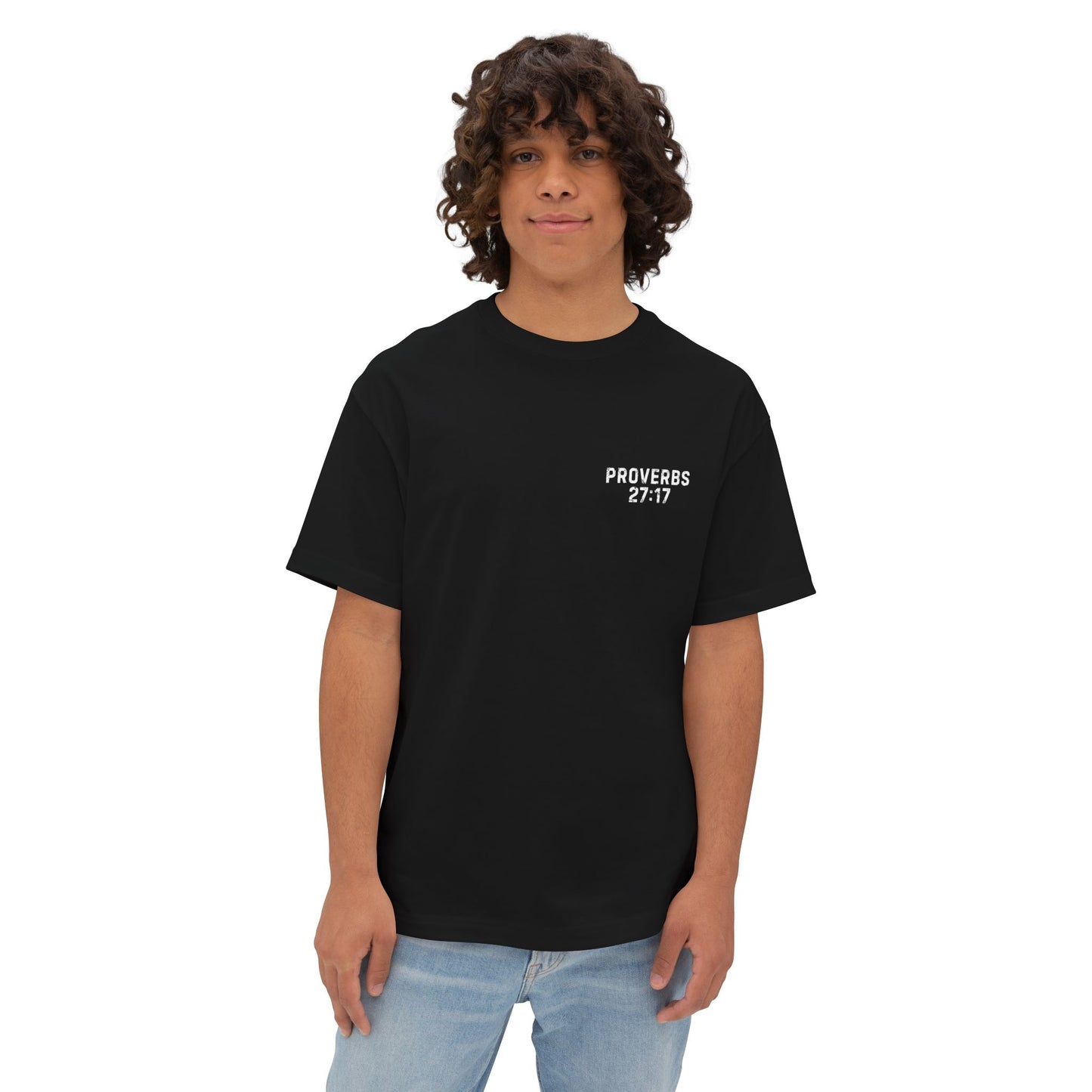 Christian Proverbs 27:17 T-Shirt