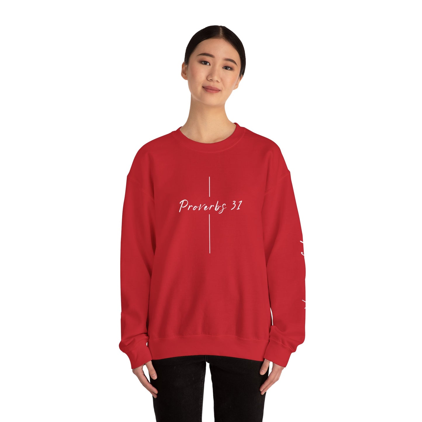 Proverbs 31 Sweatshirt crewneck. Faith Apparel