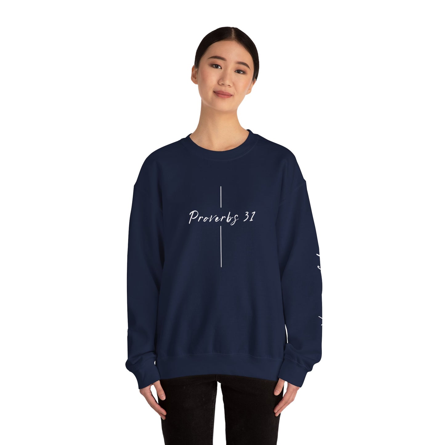 Proverbs 31 Sweatshirt crewneck. Faith Apparel