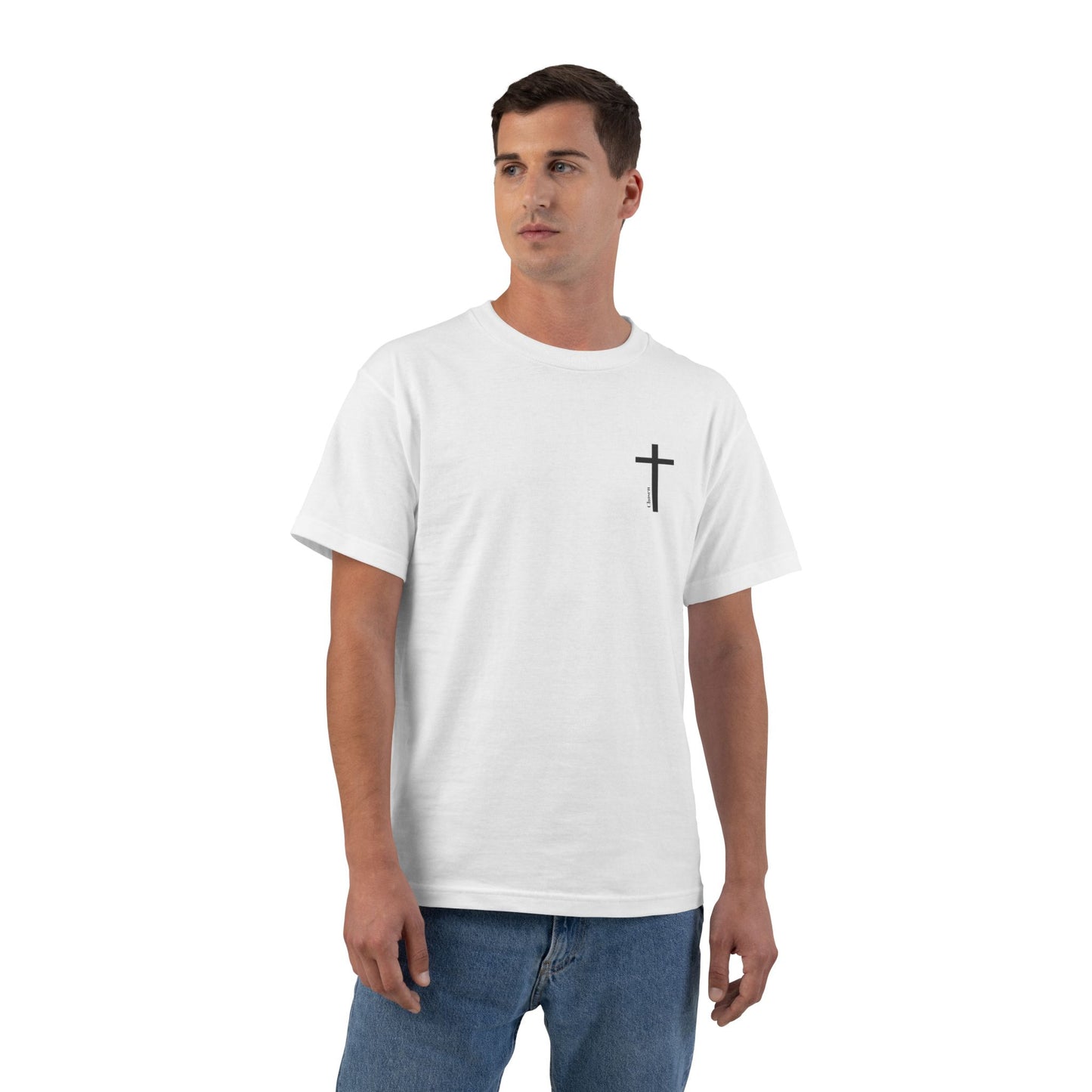 Christian T-Shirt — "God Says I Am Christian" Short Sleeve