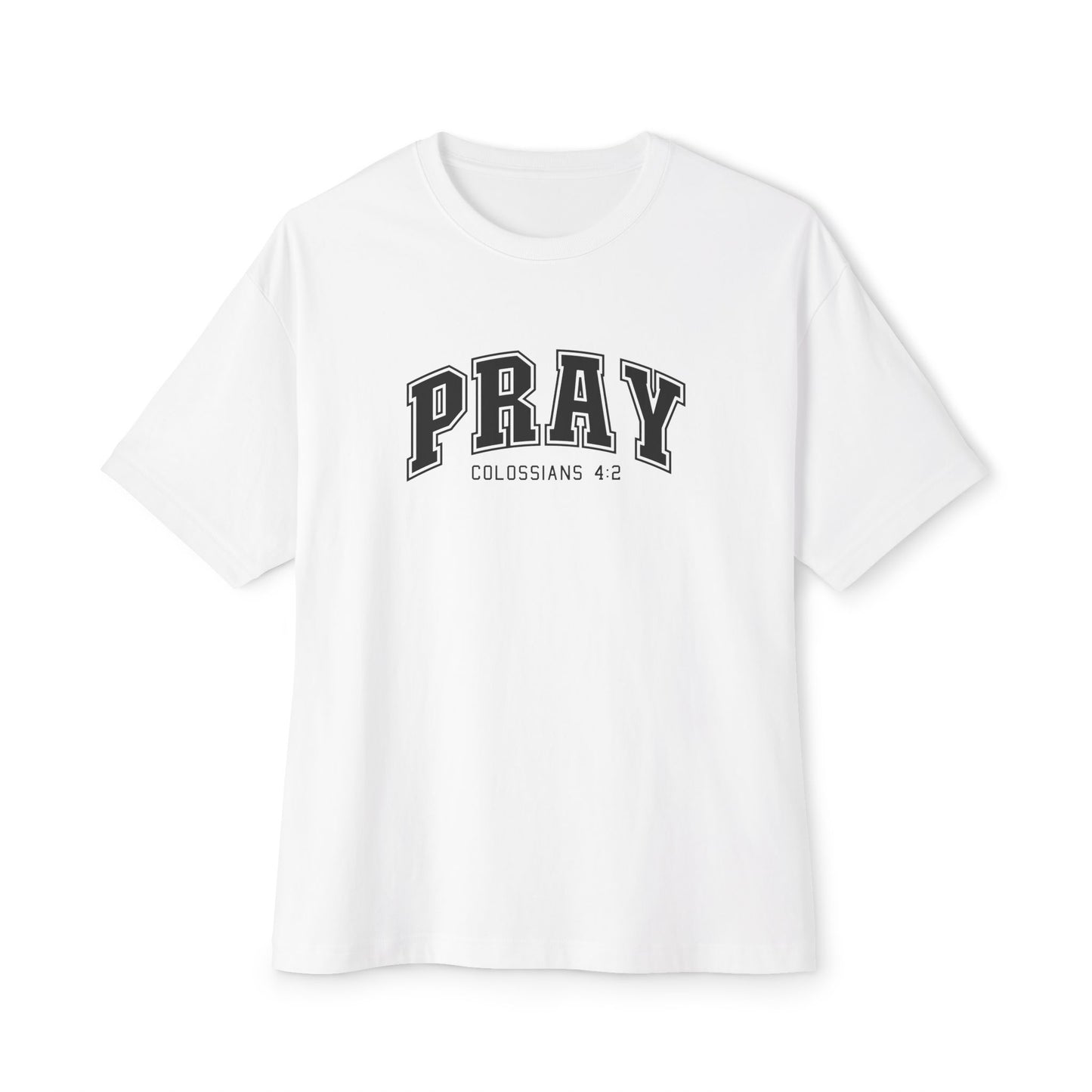 Pray Oversized Christian T-Shirt — Urban Inspirational Tee