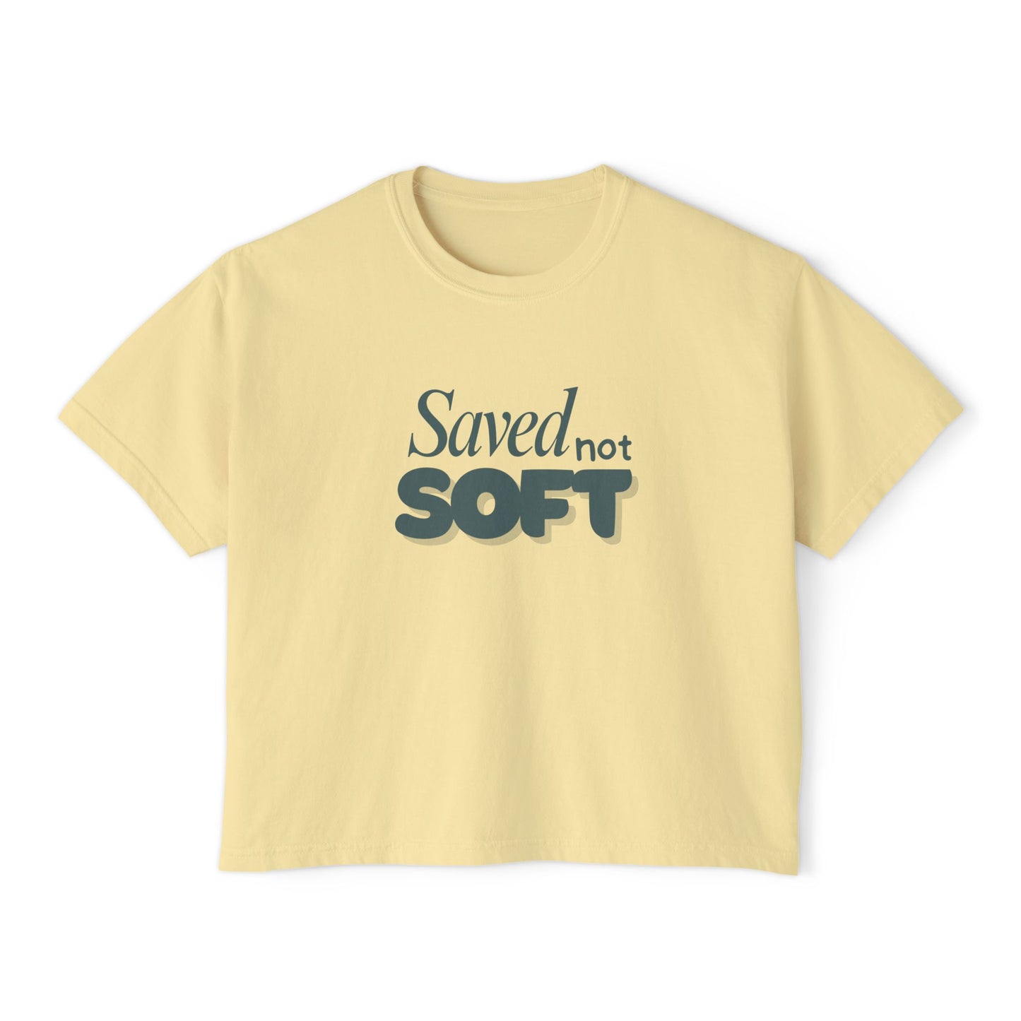 Saved not Soft Women's Tee, Christian Tshirt