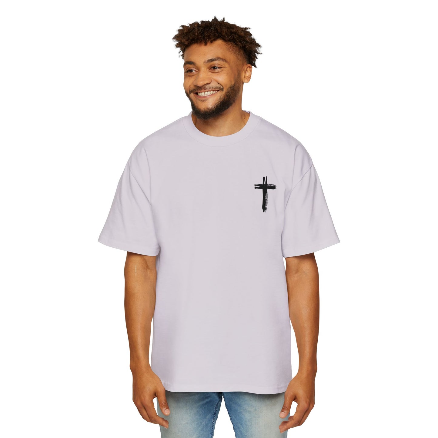 Jesus Dropped the Charges- Men's Oversized Tee