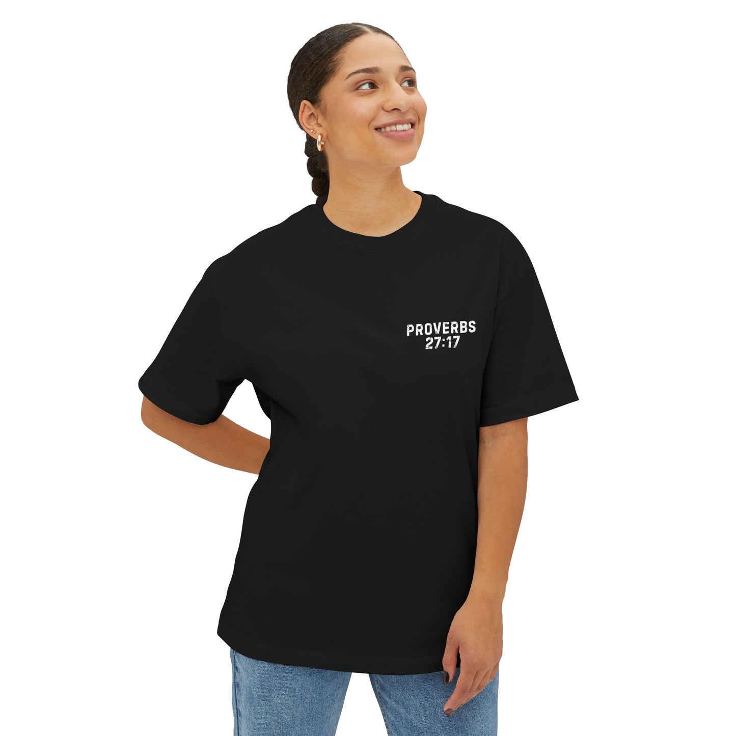 Christian Proverbs 27:17 T-Shirt