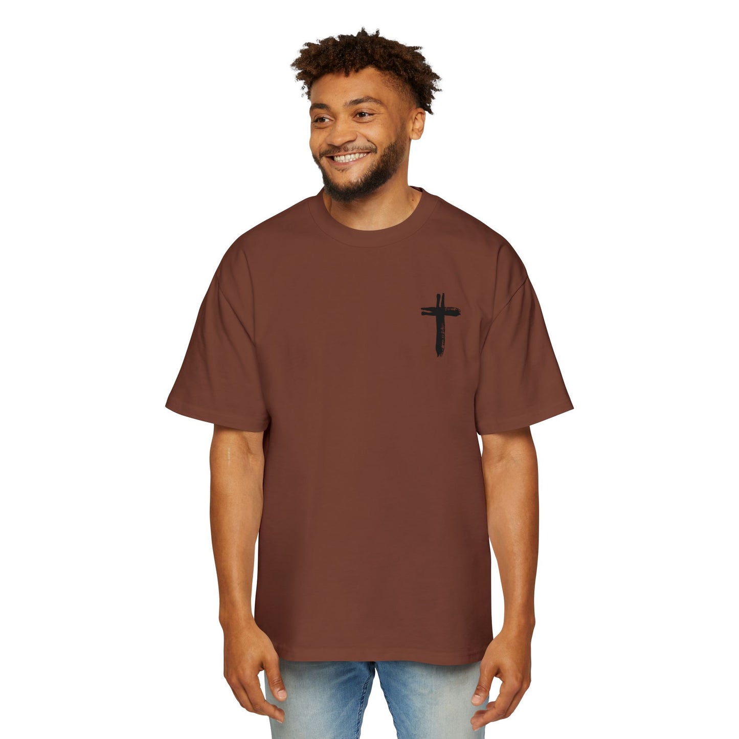 Submit to Him- Men's Oversized Tee