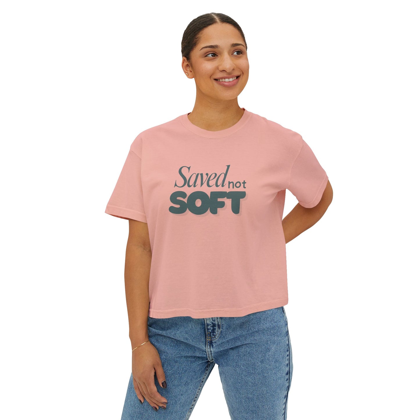 Saved not Soft Women's Tee, Christian Tshirt