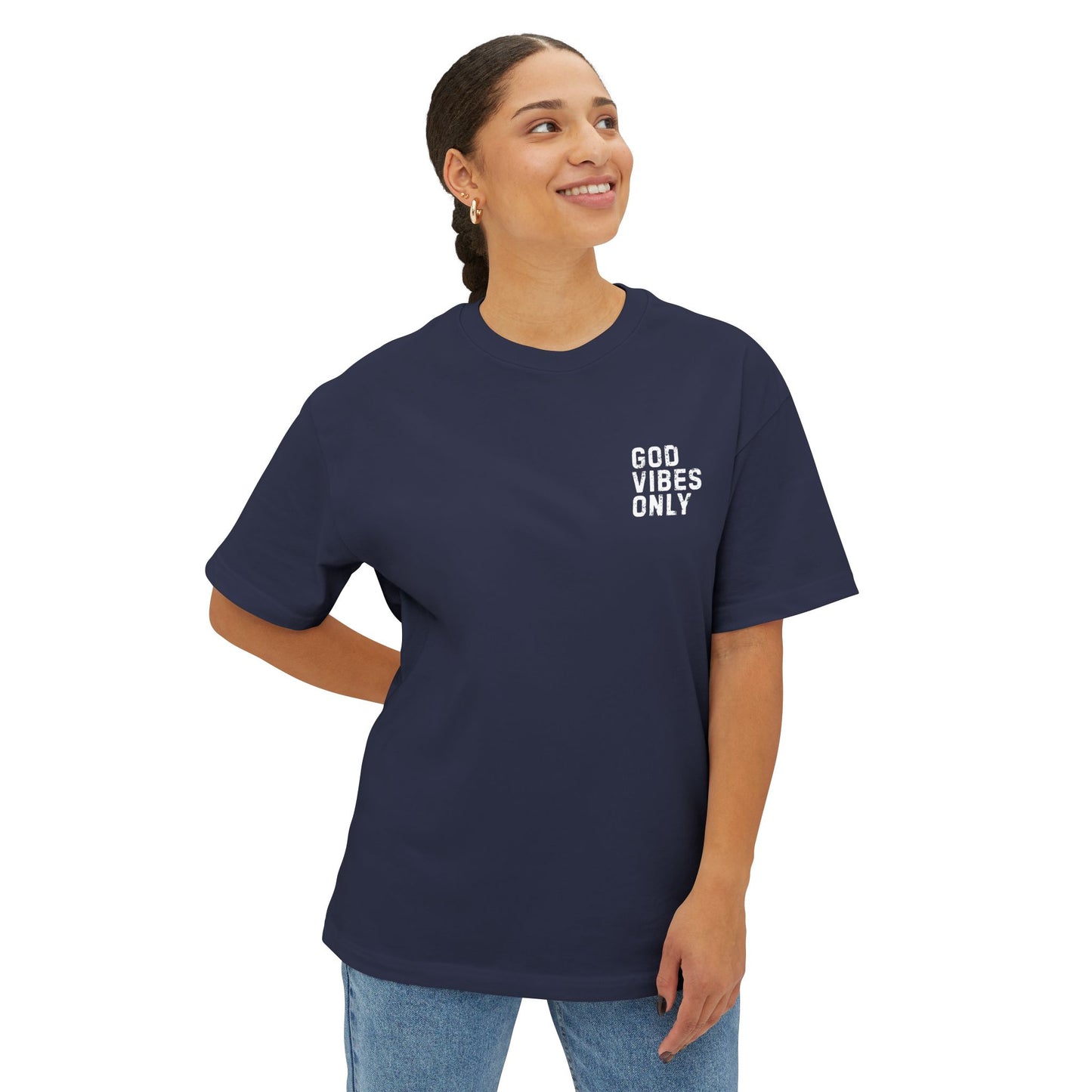 God Vibes Only Tee, Beefty Box Tshirt, Christian Apparel