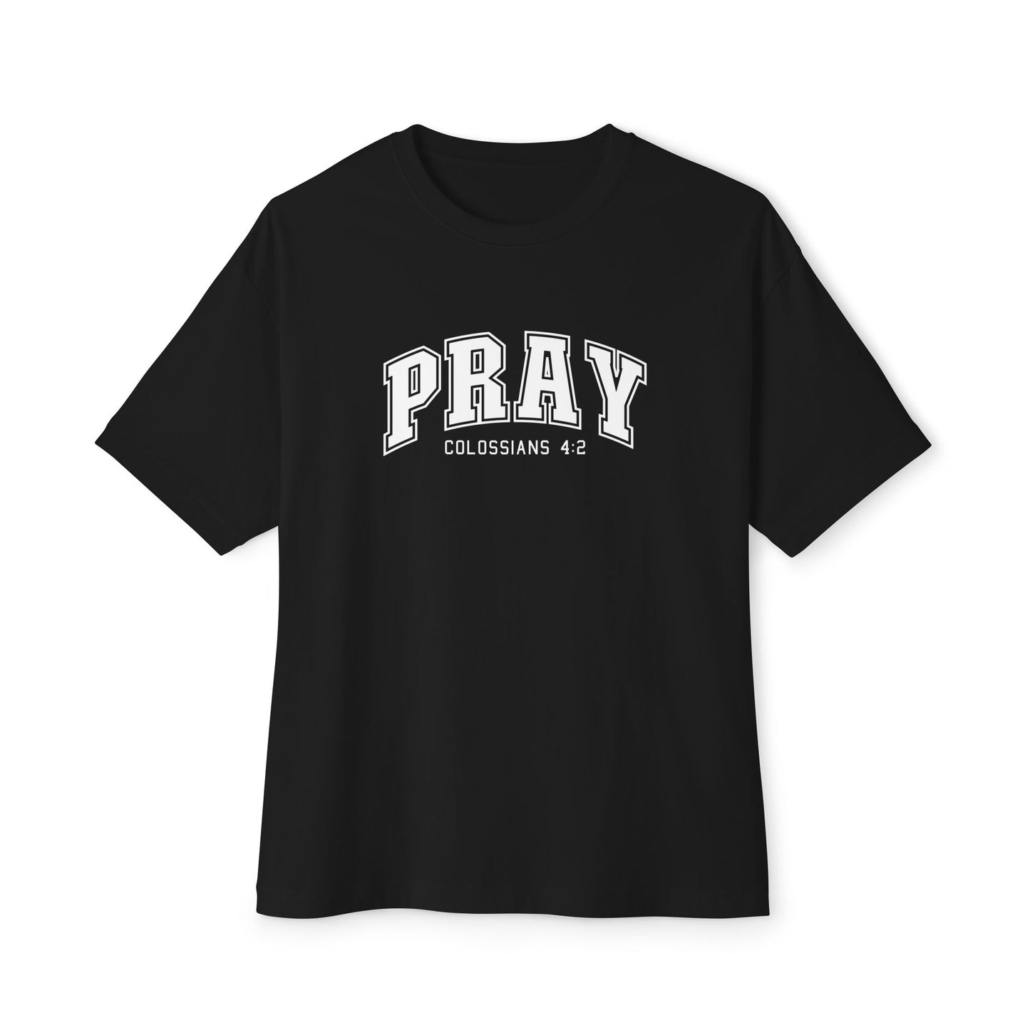 Pray Oversized Christian T-Shirt — Urban Inspirational Tee