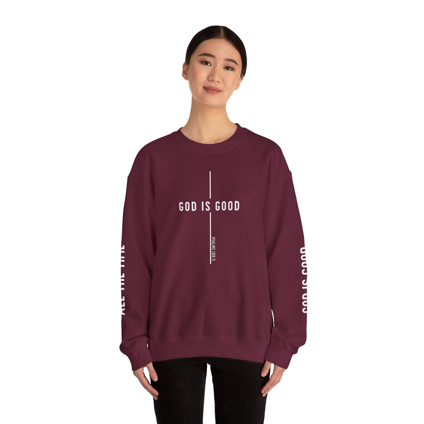 Good is Good Sweatshirt - Unisex Heavy Blend