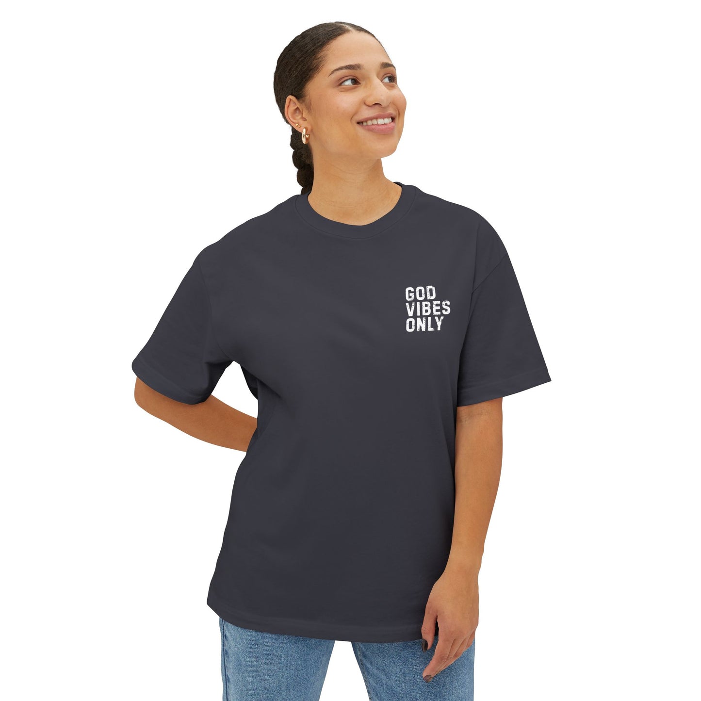 God Vibes Only Tee, Beefty Box Tshirt, Christian Apparel