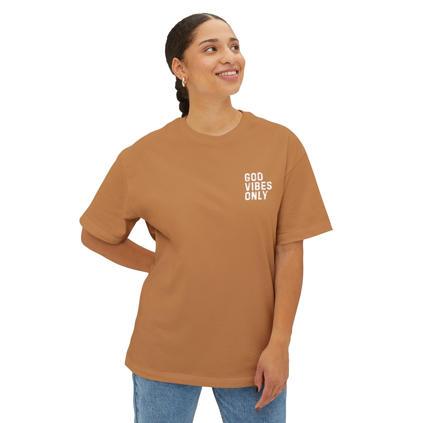 God Vibes Only Tee, Beefty Box Tshirt, Christian Apparel