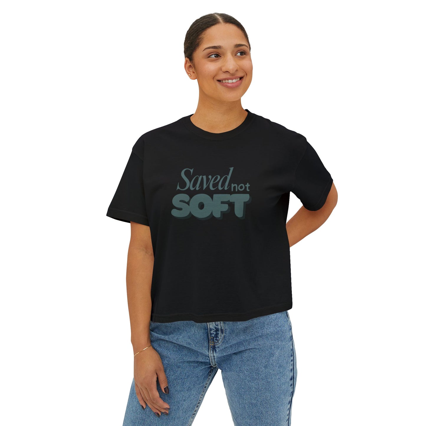 Saved not Soft Women's Tee, Christian Tshirt
