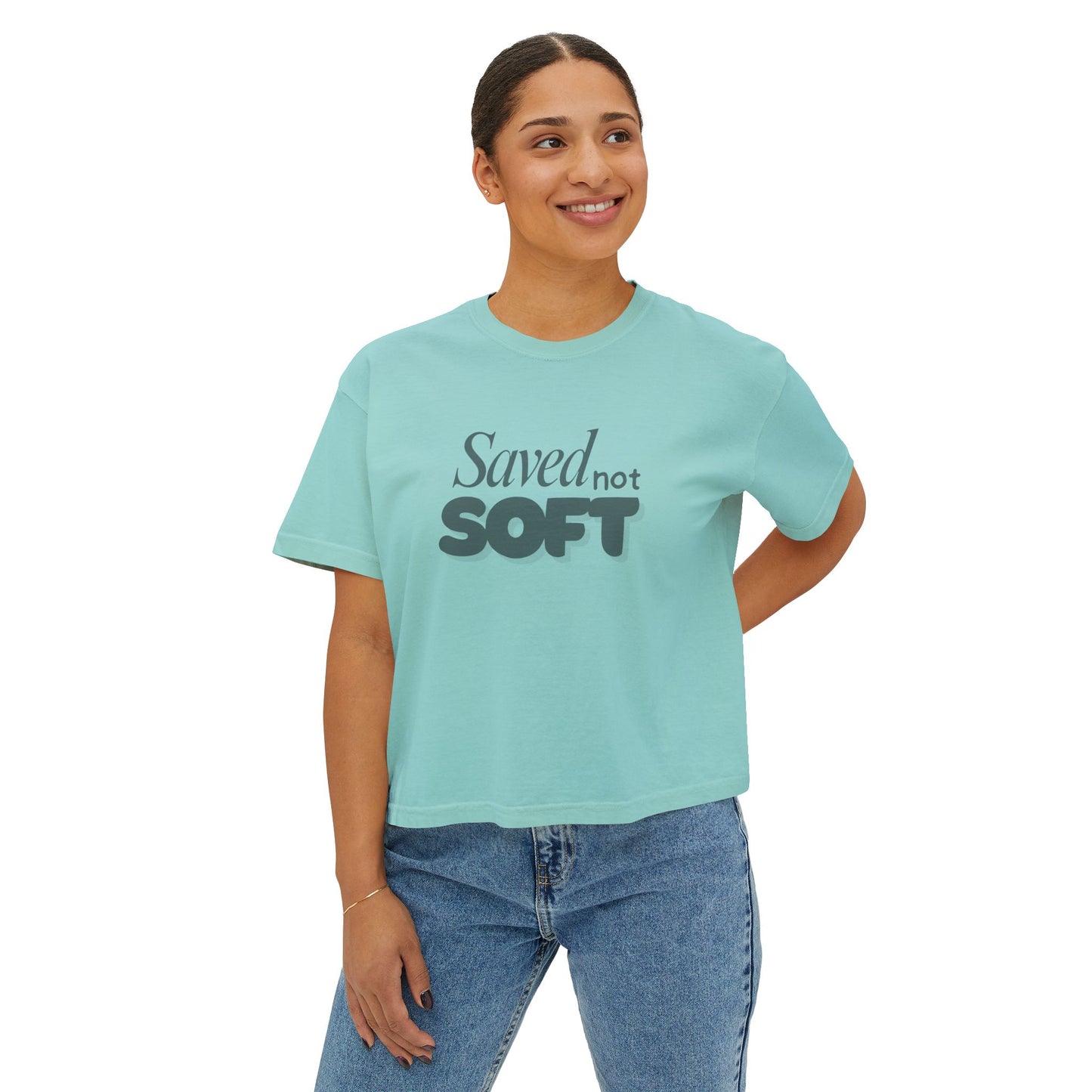 Saved not Soft Women's Tee, Christian Tshirt