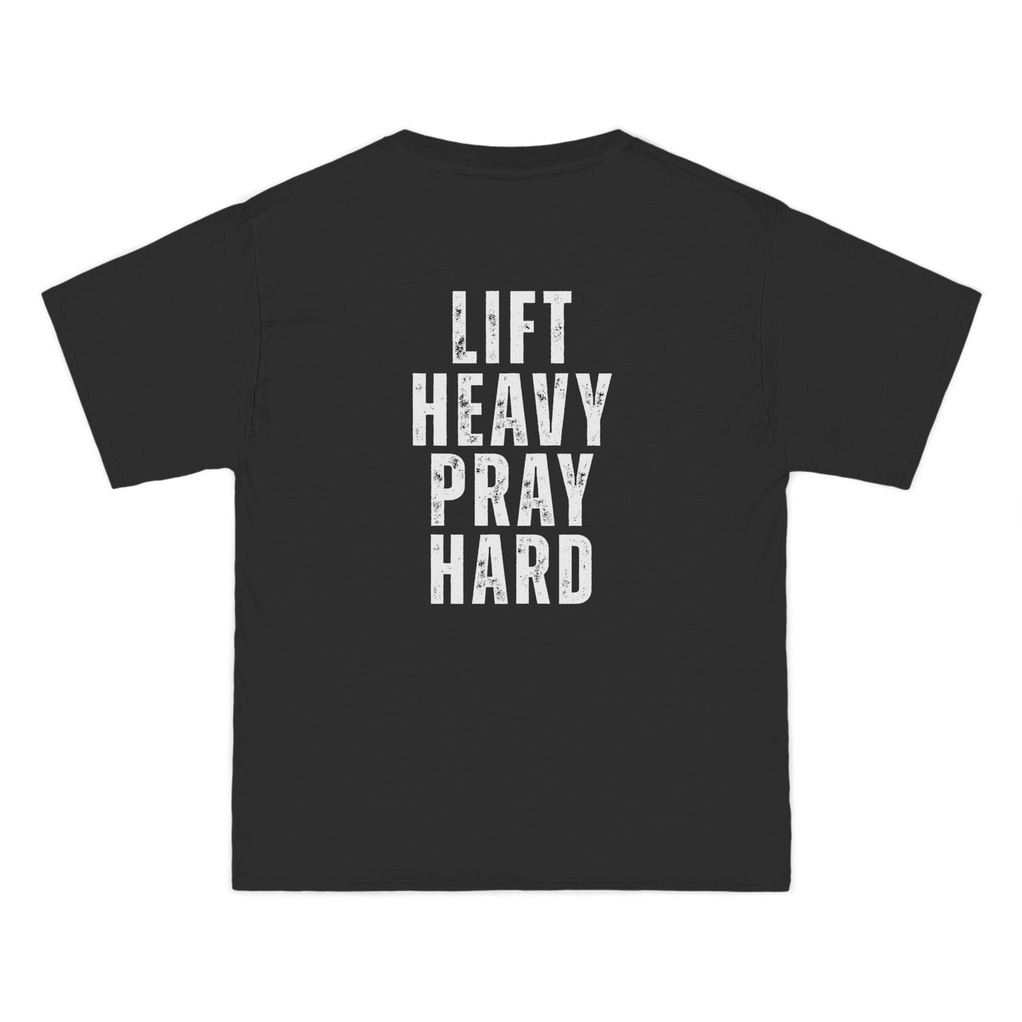 Pray Hard Gym T-Shirt — Faith & Fitness Workout Tee