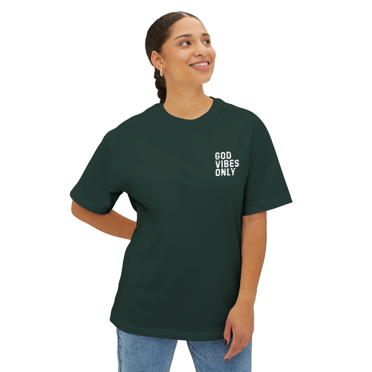 God Vibes Only Tee, Beefty Box Tshirt, Christian Apparel