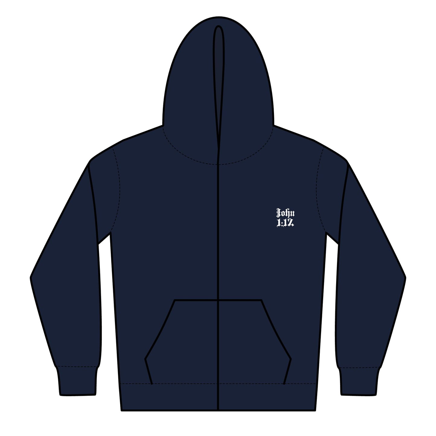 Child of God Zippered Hoodie, Christian apparel