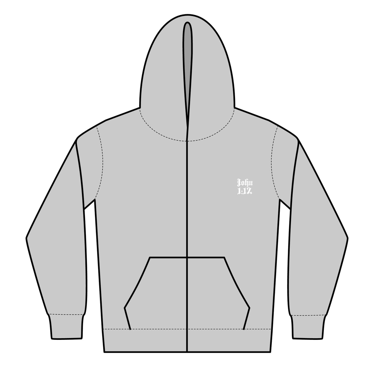 Child of God Zippered Hoodie, Christian apparel