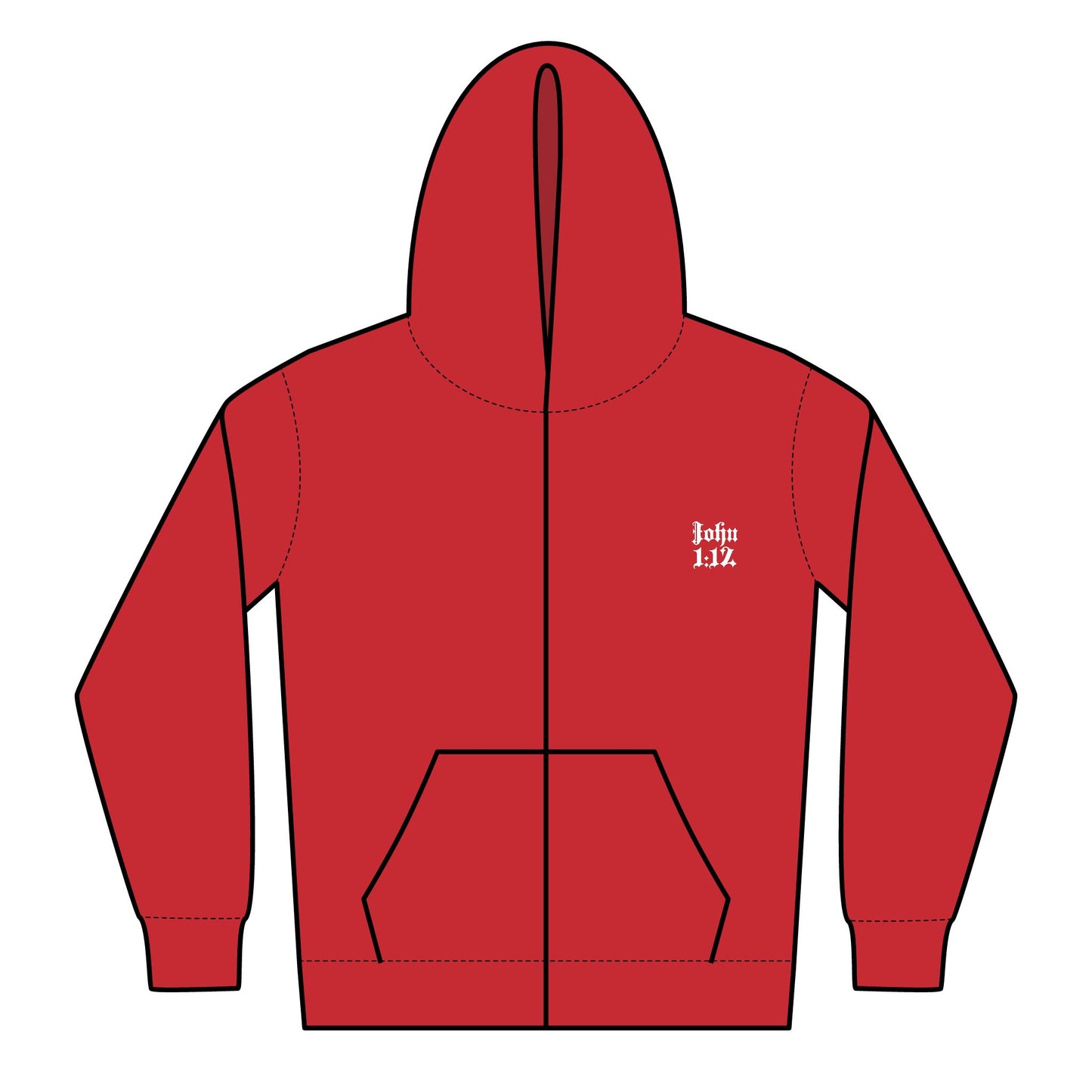 Child of God Zippered Hoodie, Christian apparel