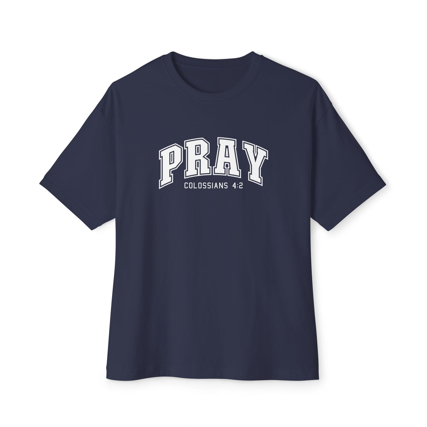 Pray Oversized Christian T-Shirt — Urban Inspirational Tee