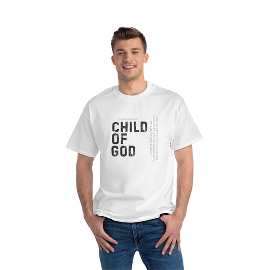 Child of God (WHT) Faith T-Shirt, Motivational Tee