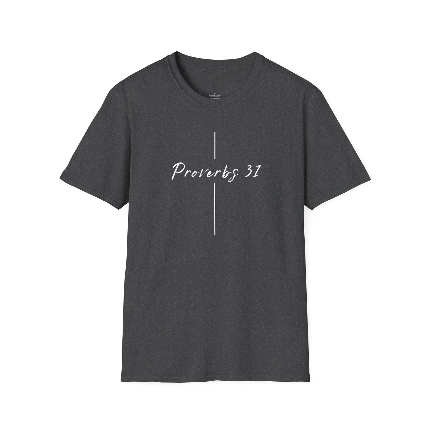Proverbs 31 T-Shirt - Soft-Style Tee, Christian T-Shirt