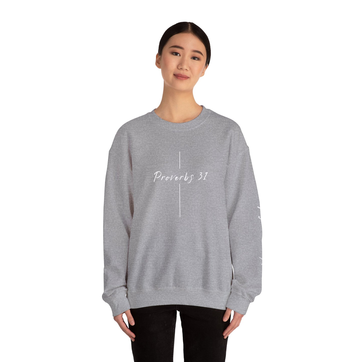 Proverbs 31 Sweatshirt crewneck. Faith Apparel