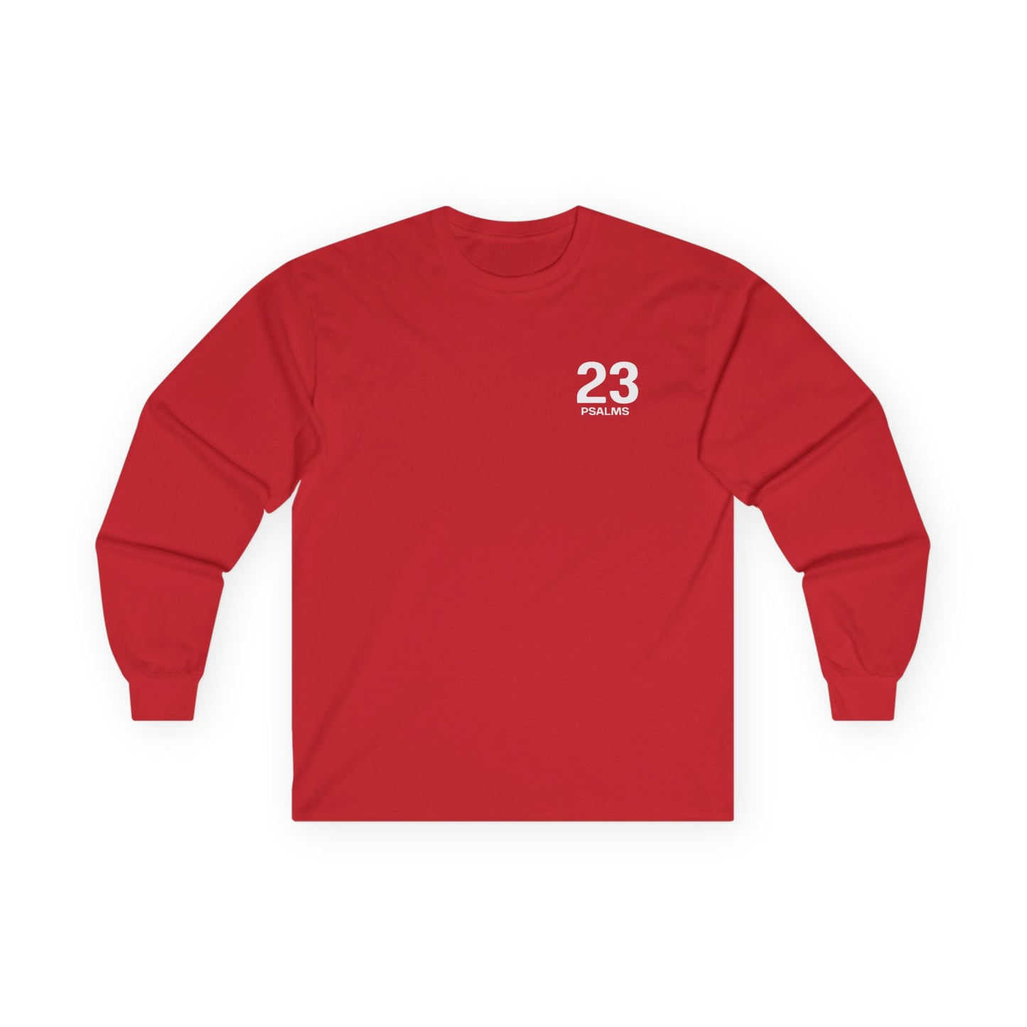 Psalms 23 Long Sleeve T-Shirt, Christian T-Shirt, Motivational Tee