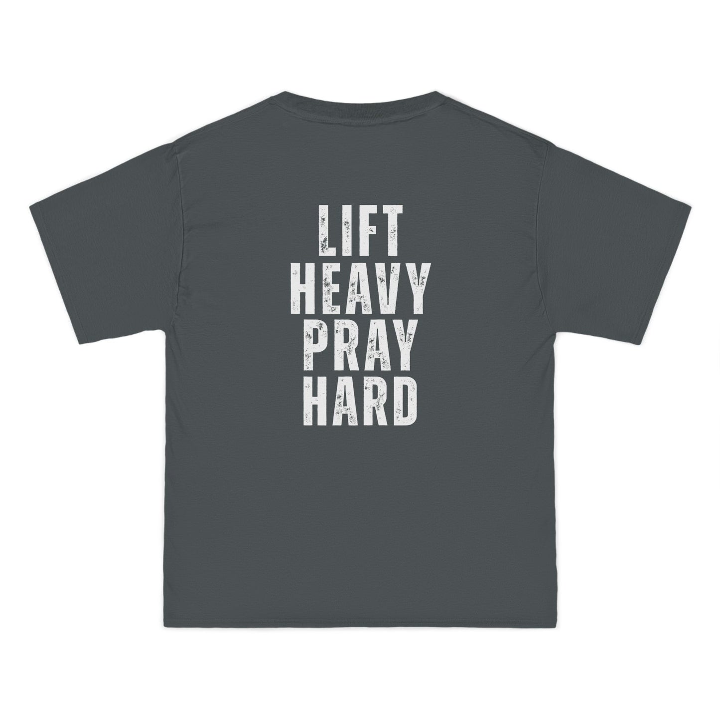 Pray Hard Gym T-Shirt — Faith & Fitness Workout Tee