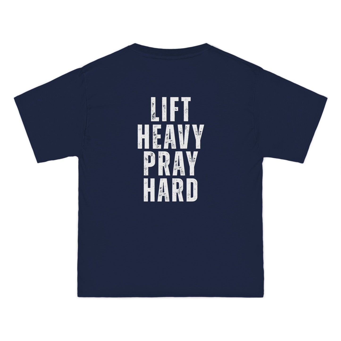 Pray Hard Gym T-Shirt — Faith & Fitness Workout Tee